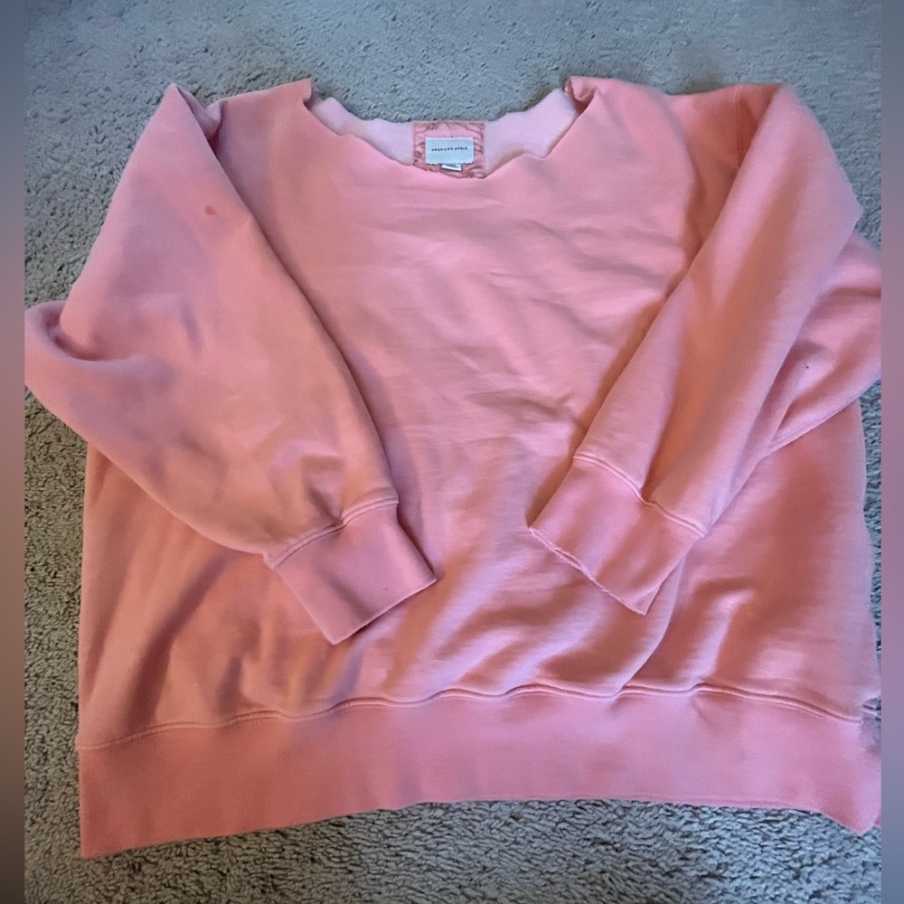 Off the shoulder American Eagle Crewneck